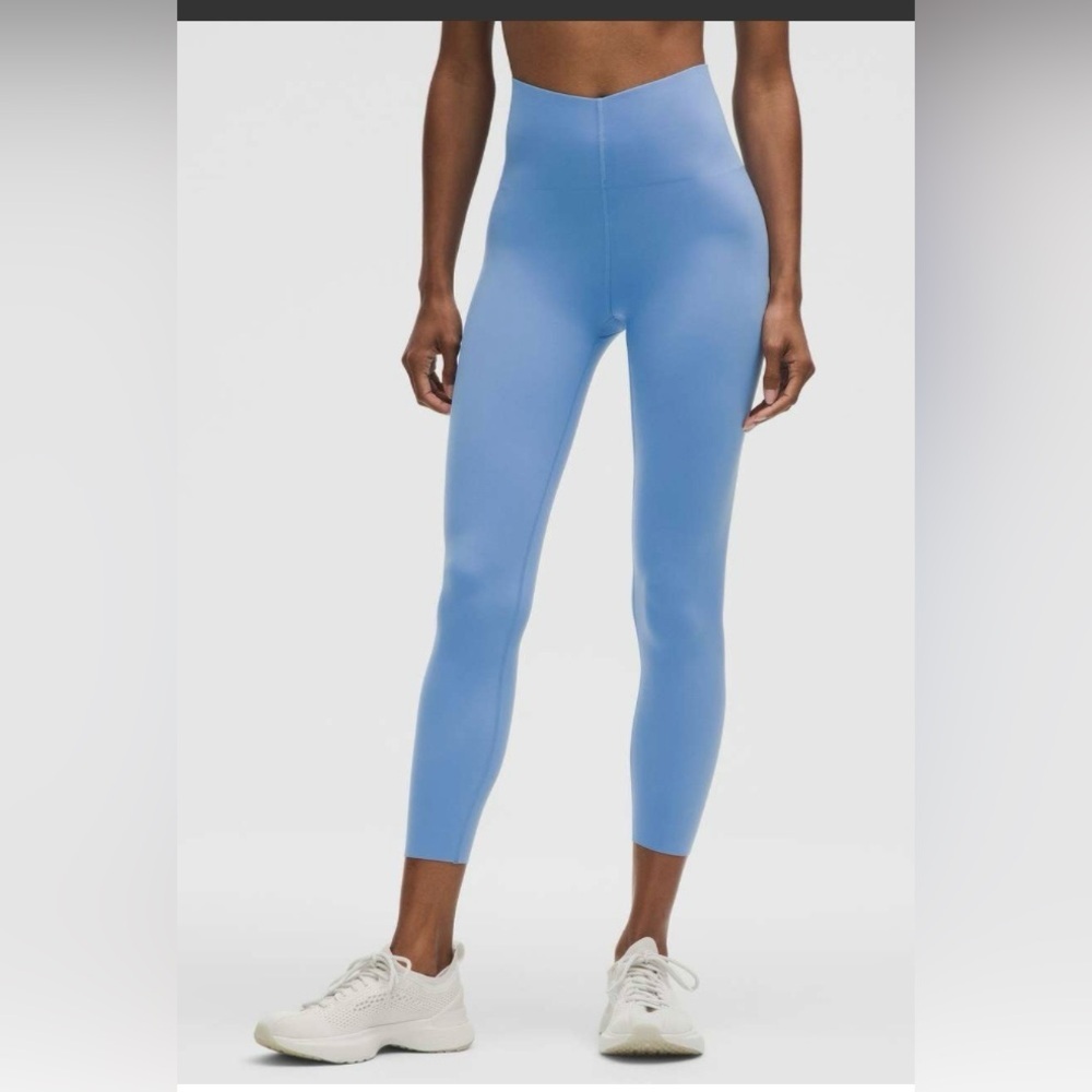 Lululemon Glow‎ Up High-Rise Tights-25"-Pool Party Blue